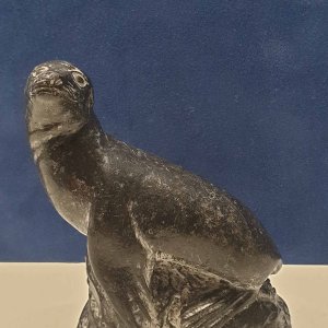 Sculptuur zeehond