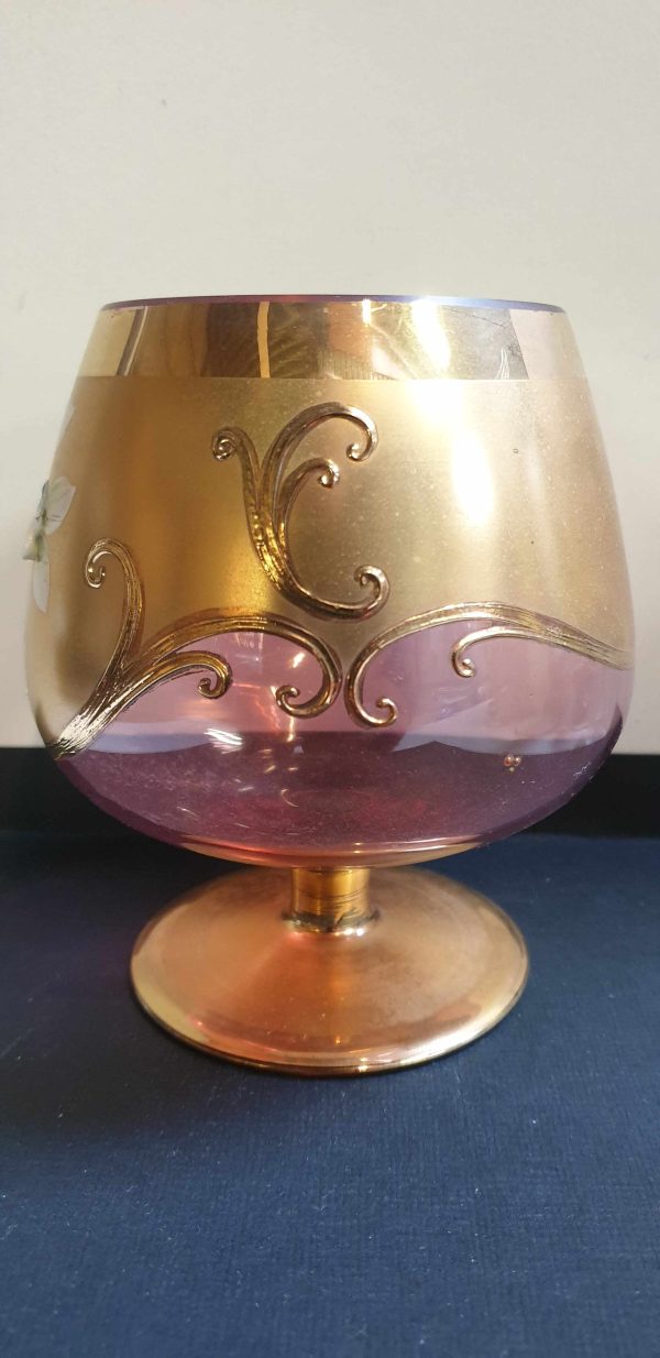 Murano cognac glas - Afbeelding 3