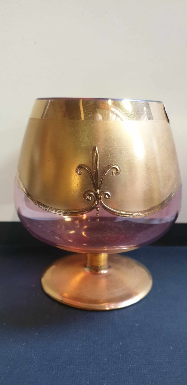 Murano cognac glas - Afbeelding 2