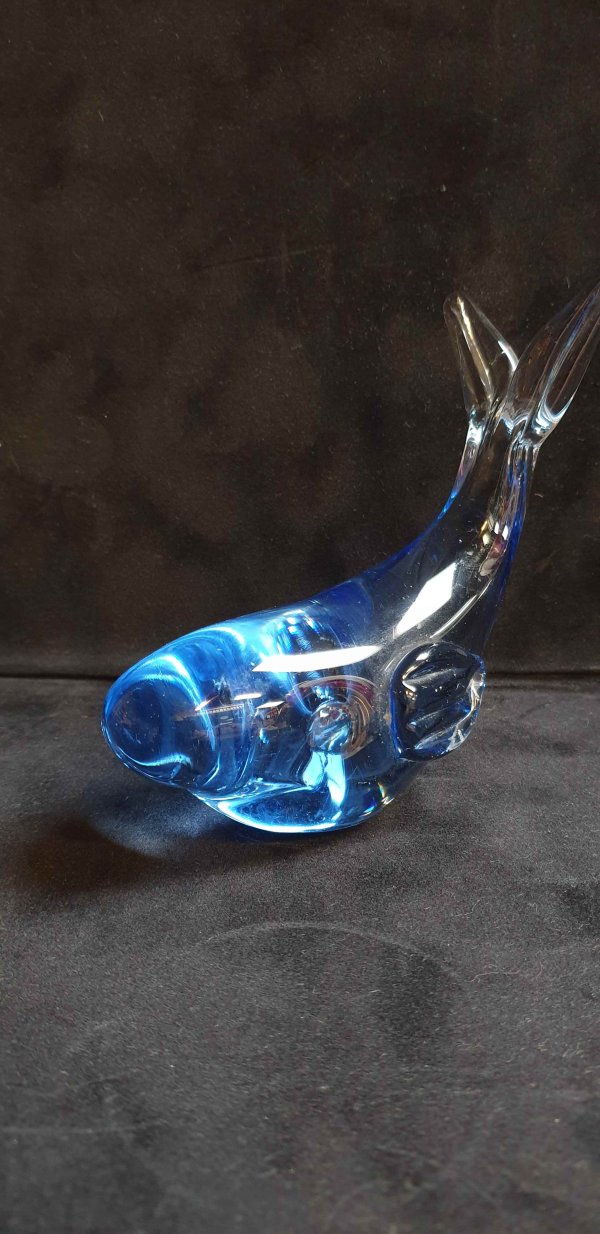 Glass art Walvis